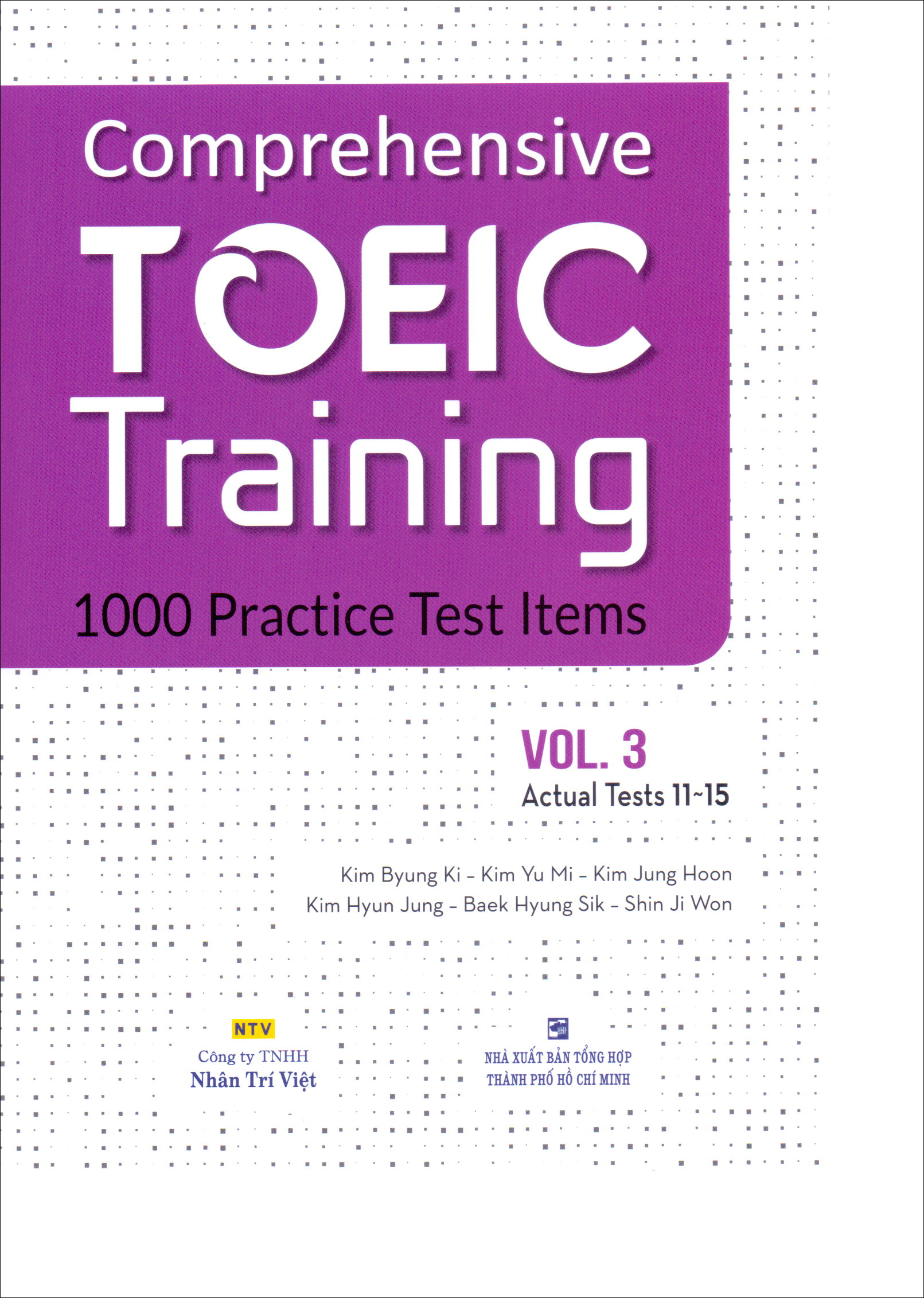 Bìa sách Comprehensive Toeic Training 1000 Practice Test Items (Vol 3) - Kèm CD